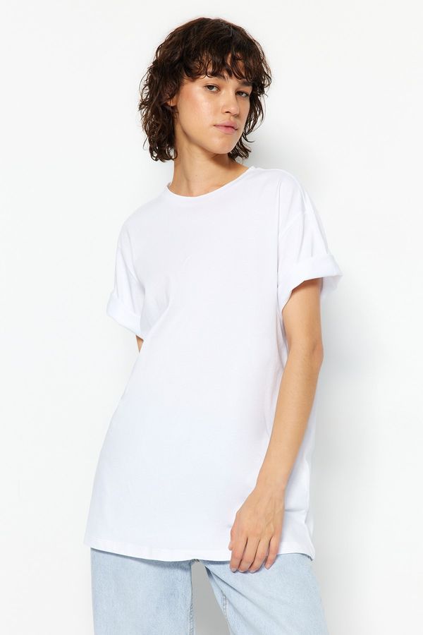 Trendyol Trendyol T-Shirt - White - Oversize