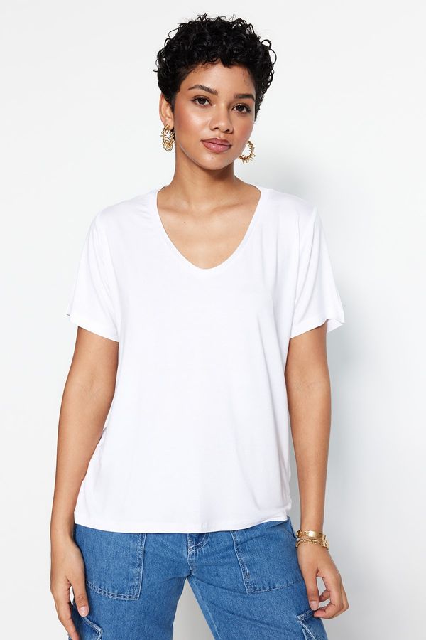 Trendyol Trendyol T-Shirt - White - Regular fit