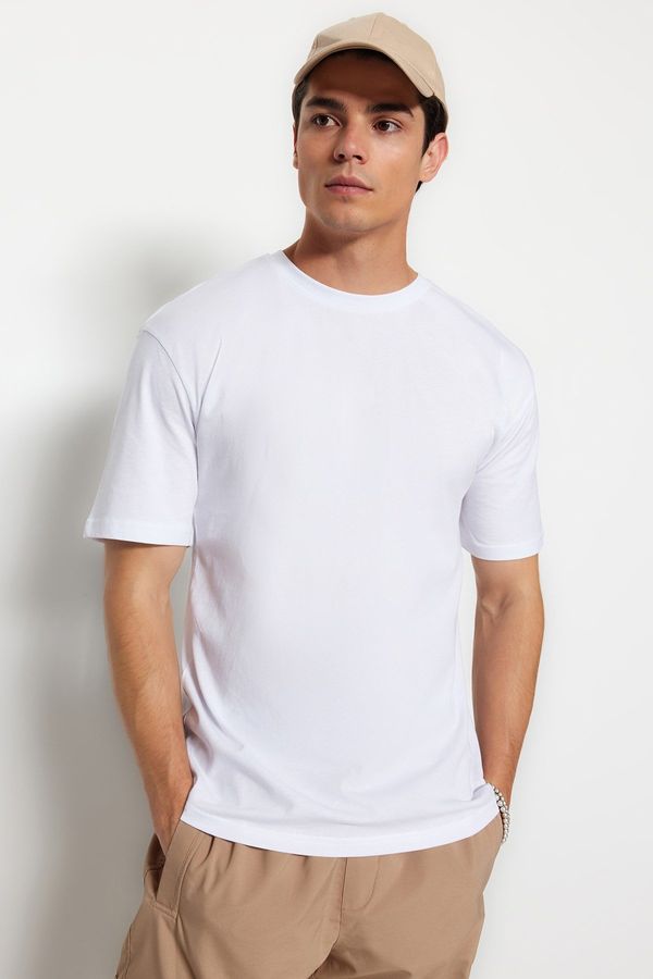 Trendyol Trendyol T-Shirt - White - Relaxed fit