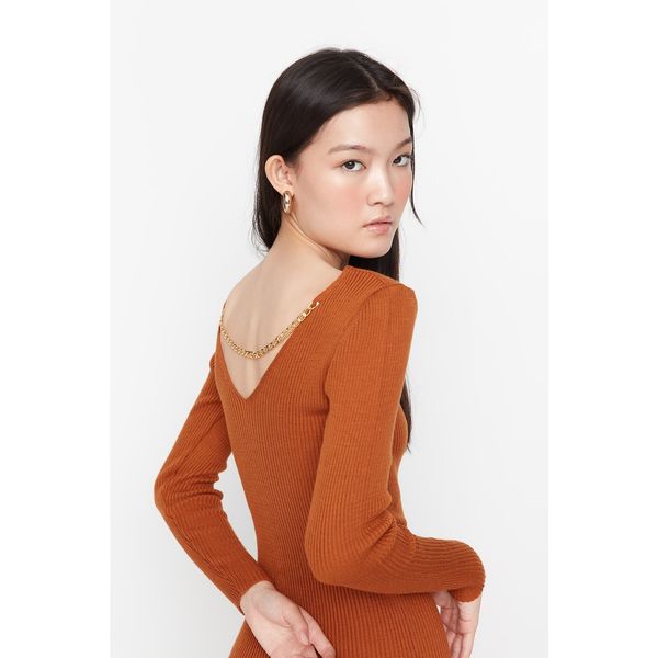 Trendyol Trendyol Taba Knitwear Dress