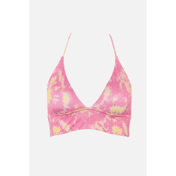 Trendyol Trendyol Tie-Dye Weightlifting Bikini Top