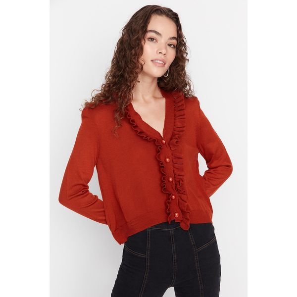 Trendyol Trendyol Tile Flywheel Knitwear Cardigan