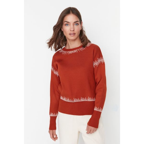 Trendyol Trendyol Tile Jacquard Knitwear Sweater