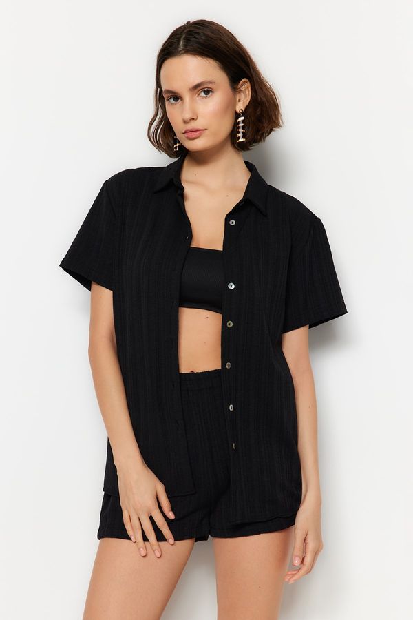 Trendyol Trendyol Two-Piece Set - Black - Oversize