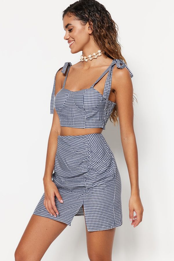 Trendyol Trendyol Two-Piece Set - Blue - Fitted