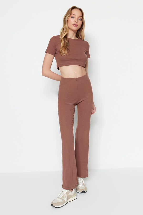 Trendyol Trendyol Two-Piece Set - Brown - Regular fit