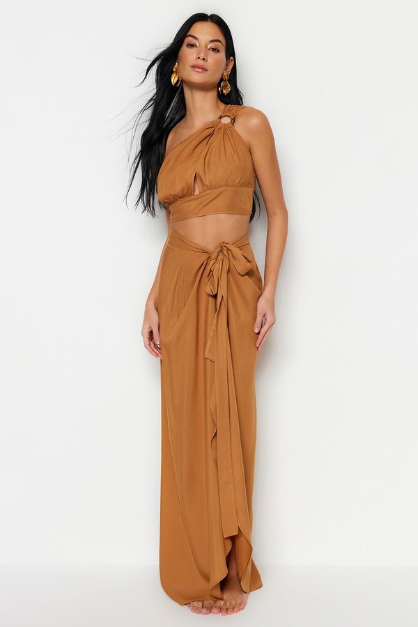 Trendyol Trendyol Two-Piece Set - Brown - Regular fit