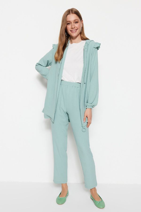 Trendyol Trendyol Two-Piece Set - Green - Relaxed fit