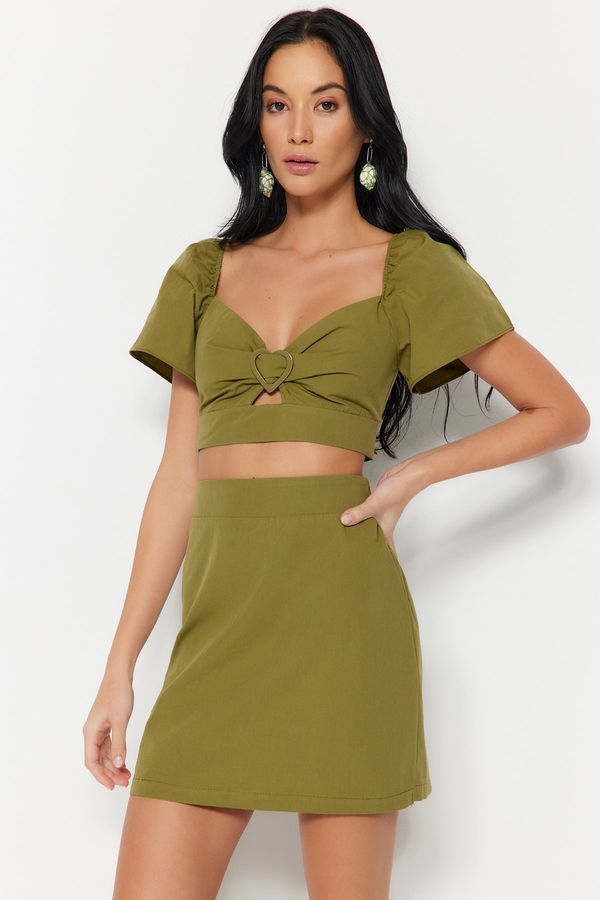 Trendyol Trendyol Two-Piece Set - Khaki - Regular fit