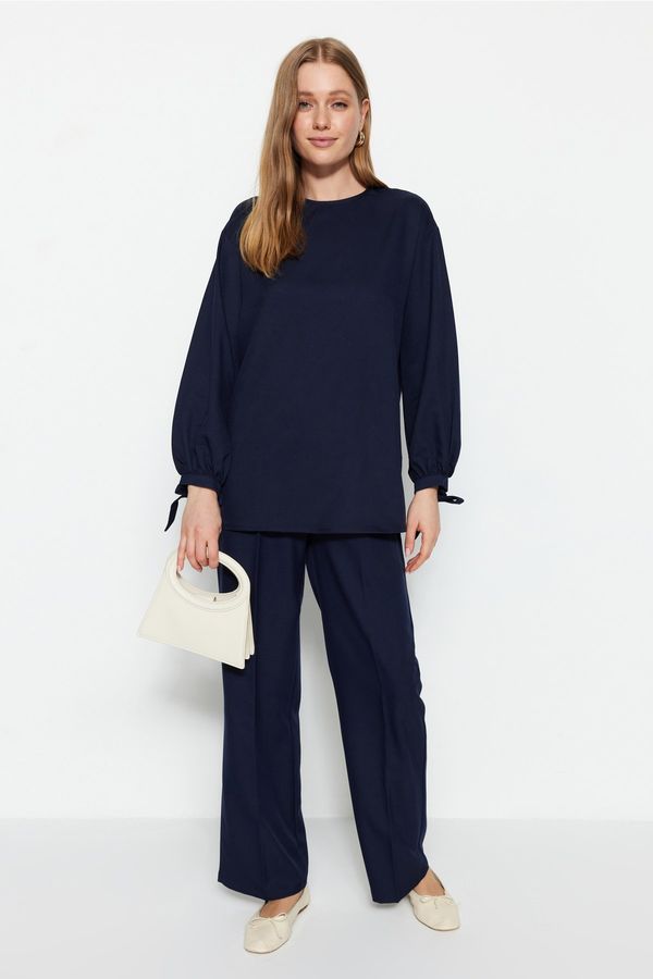 Trendyol Trendyol Two-Piece Set - Navy blue - Relaxed fit