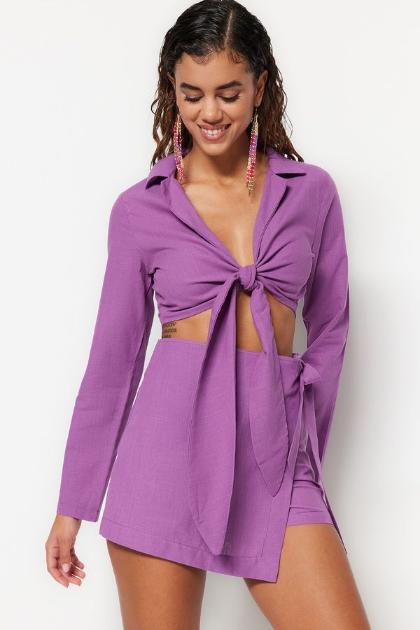 Trendyol Trendyol Two-Piece Set - Purple - Regular fit