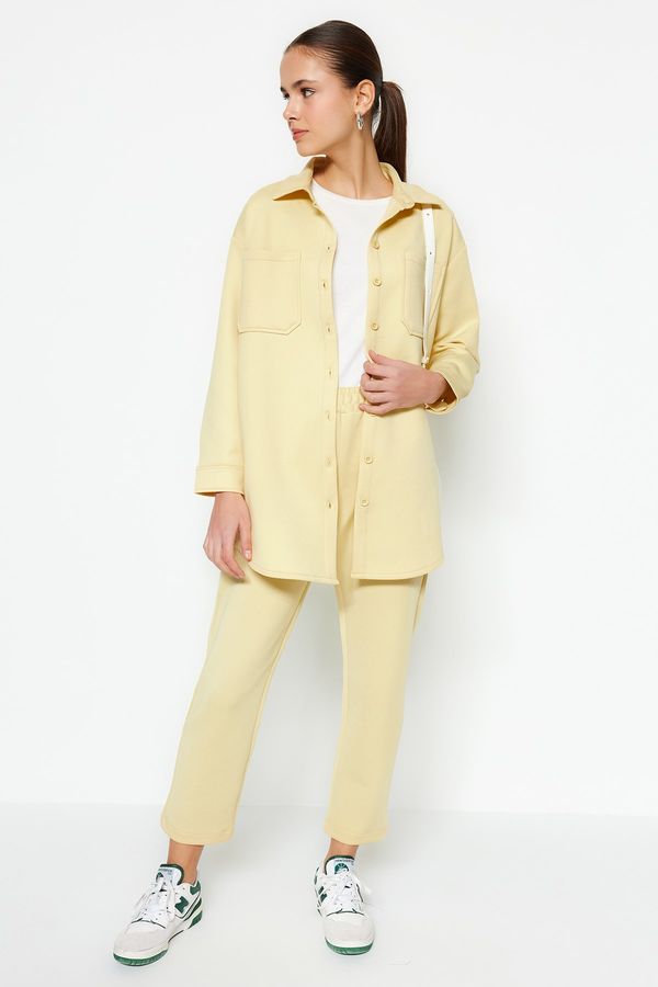 Trendyol Trendyol Two-Piece Set - Yellow - Relaxed fit