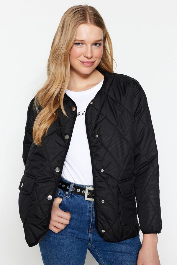 Trendyol Trendyol Winter Jacket - Black - Basic