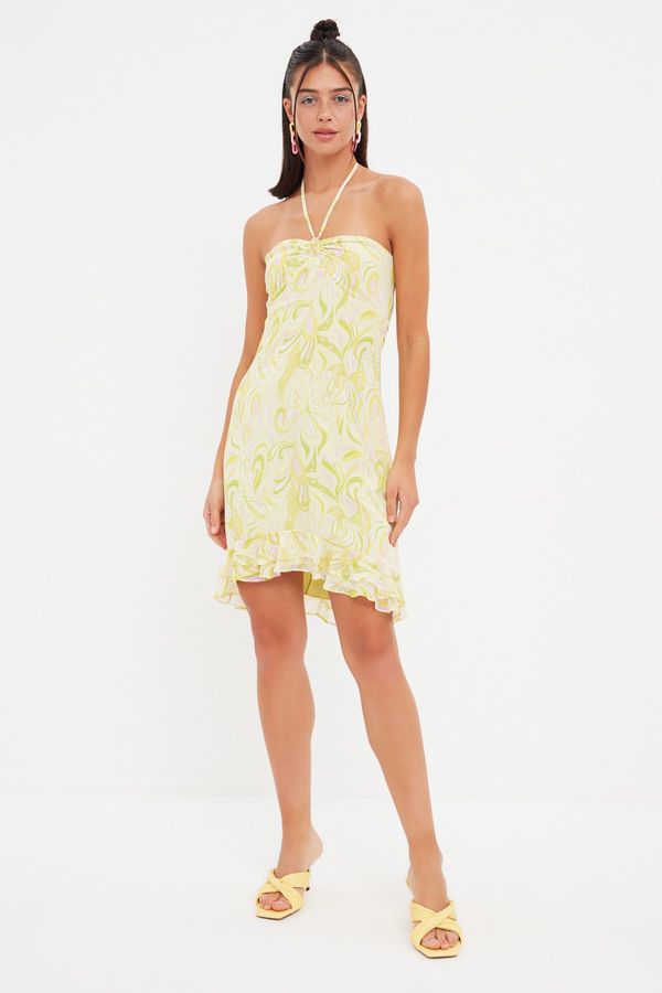 Trendyol Trendyol Yellow Halterneck Dress