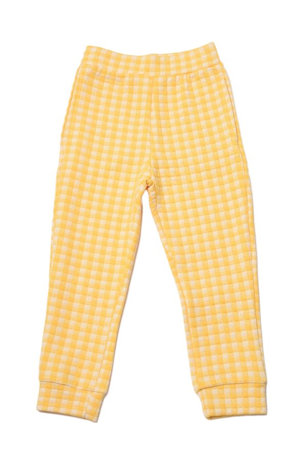 Trendyol Trendyol Yellow Quilted Boy Knitted Sweatpants