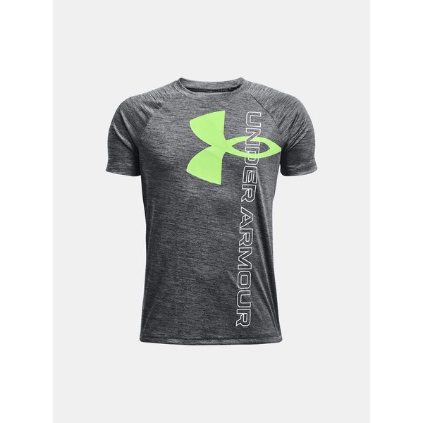 Under Armour Koszulka chłopięca Under Armour Hybrid SS-BLK