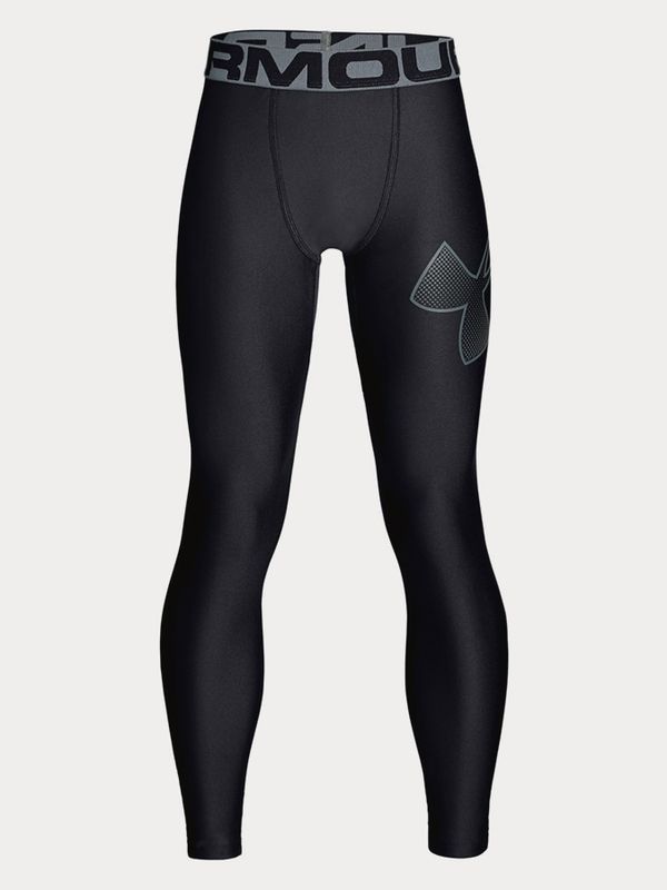 Under Armour Legginsy Black Boy HeatGear Under Armour