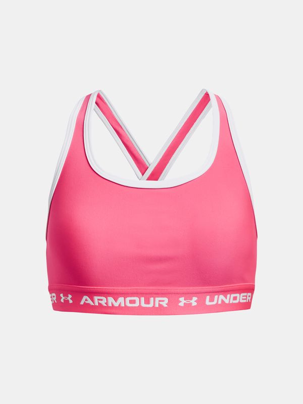 Under Armour Under Armour Bra G Crossback Mid Solid-PNK - Girls