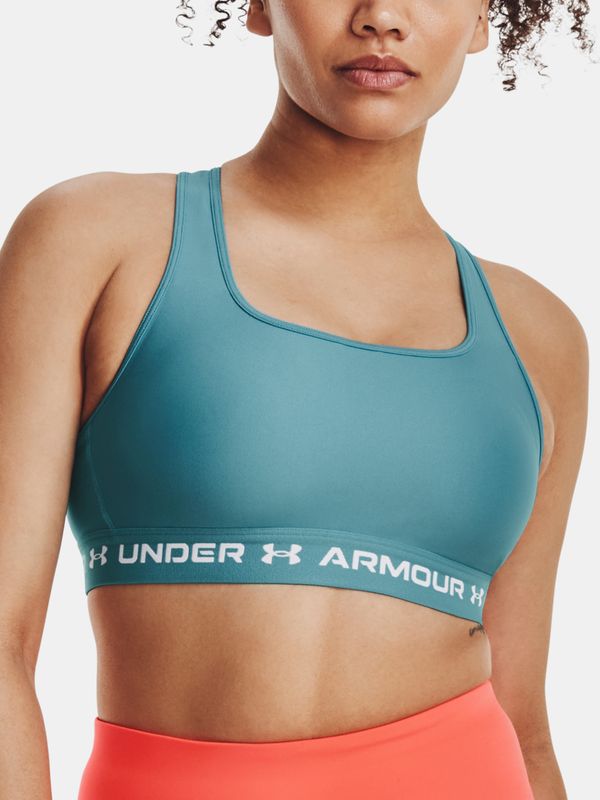 Under Armour Under Armour Bra UA Crossback Mid Bra-BLU - Women