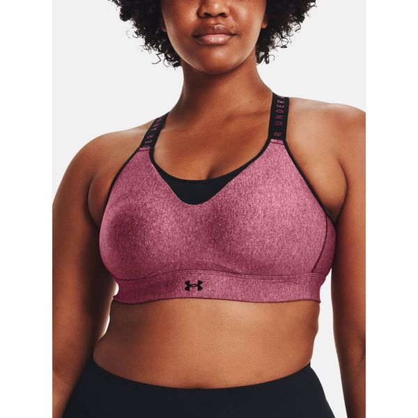 Under Armour Under Armour Bra UA Infinity High Hthr Bra-RED - Women