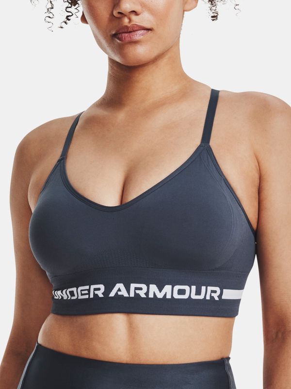 Under Armour Under Armour Bra UA Seamless Low Long Bra-GRY - Women