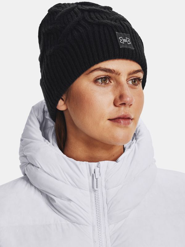 Under Armour Under Armour Cap UA Halftime Cable Knit-BLK - Women