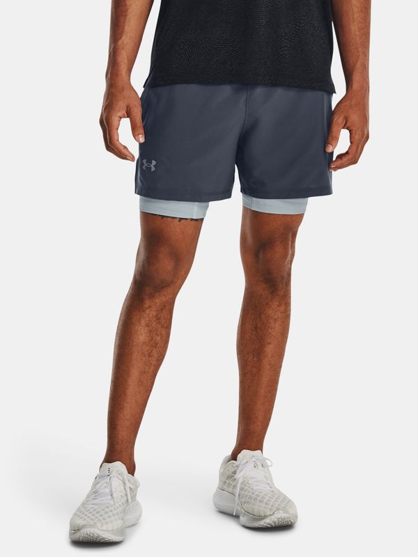 Under Armour Under Armour Shorts LAUNCH ELITE 2in1 5'' SHORT-GRY - Men