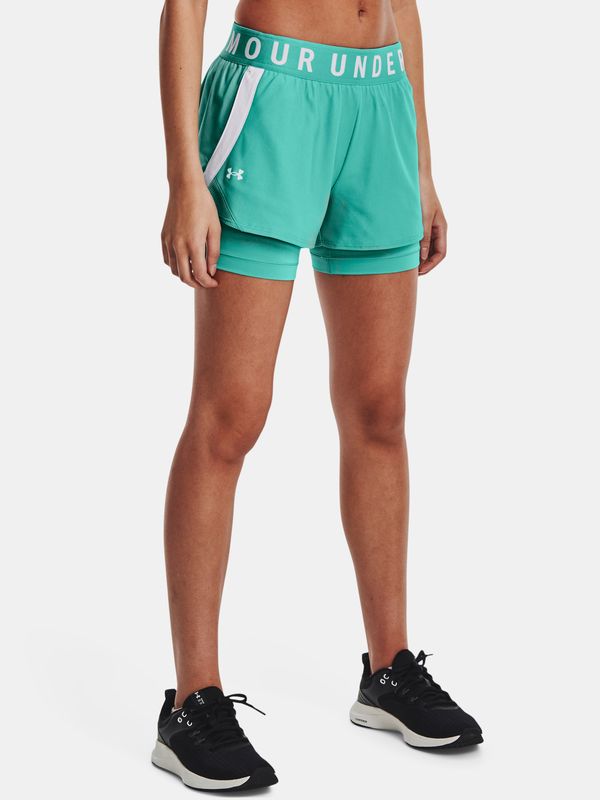 Under Armour Under Armour Shorts Play Up 2-in-1 Shorts -GRN - Women