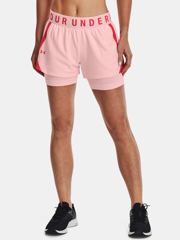 Under Armour Under Armour Shorts Play Up 2-in-1 Shorts -PNK - Women