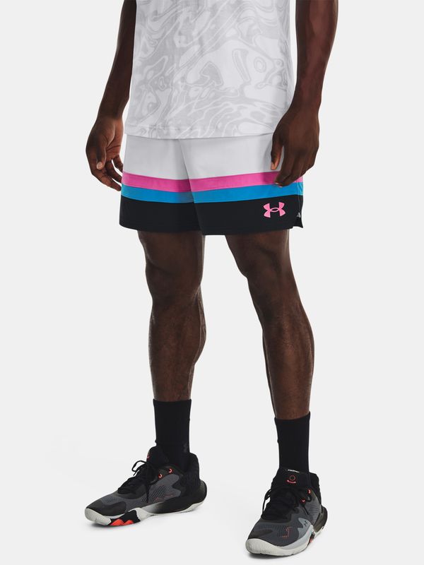 Under Armour Under Armour Shorts UA Baseline Woven Short II-WHT - Men