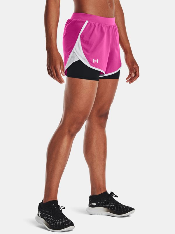 Under Armour Under Armour Shorts UA Fly By 2.0 2N1 Short-PNK - Women