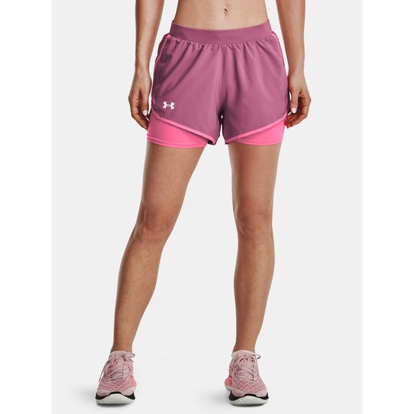 Under Armour Under Armour Shorts UA Fly By 2.0 2N1 Short-PNK - Women
