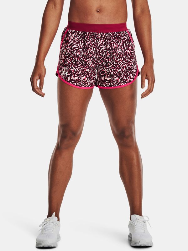 Under Armour Under Armour Shorts UA Fly By 2.0 Printed Short -PNK - Women