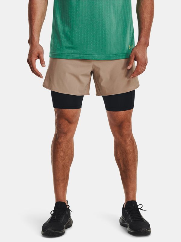 Under Armour Under Armour Shorts UA Peak Woven 2in1 Sts-BRN - Men