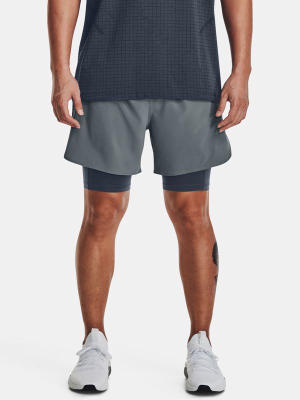 Under Armour Under Armour Shorts UA Peak Woven 2in1 Sts-GRY - Men