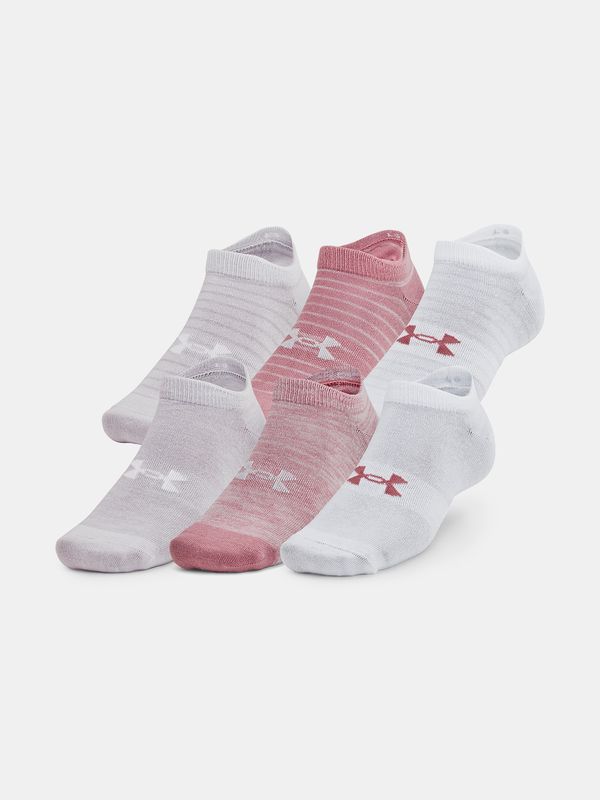 Under Armour Under Armour Socks UA Essential No Show 6pk-PNK - unisex