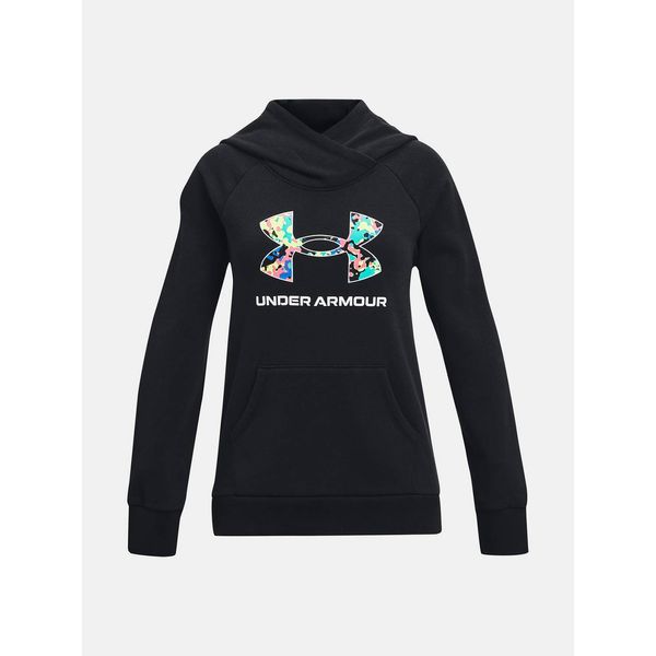 Under Armour Under Armour Sweatshirt Rival Logo Hoodie-BLK - Girls