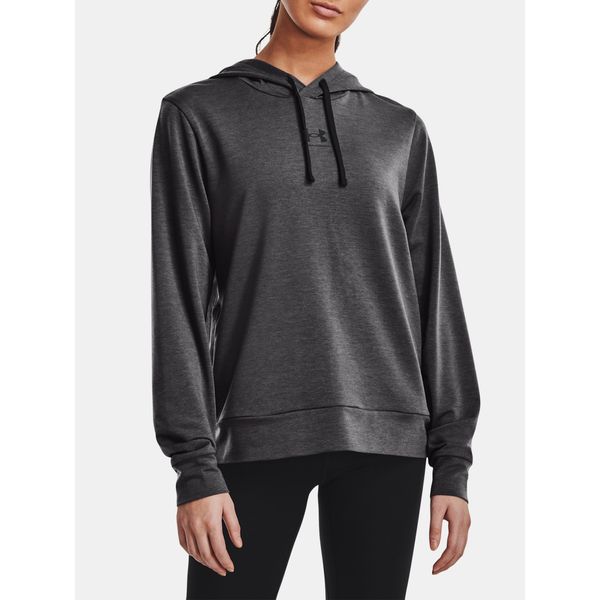 Under Armour Under Armour Sweatshirt Rival Terry Hoodie-GRY - Women