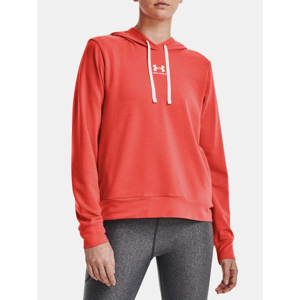 Under Armour Under Armour Sweatshirt Rival Terry Hoodie-ORG - Women