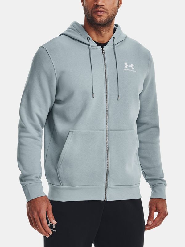 Under Armour Under Armour Sweatshirt UA Essential Fleece FZ Hood-BLU - Men