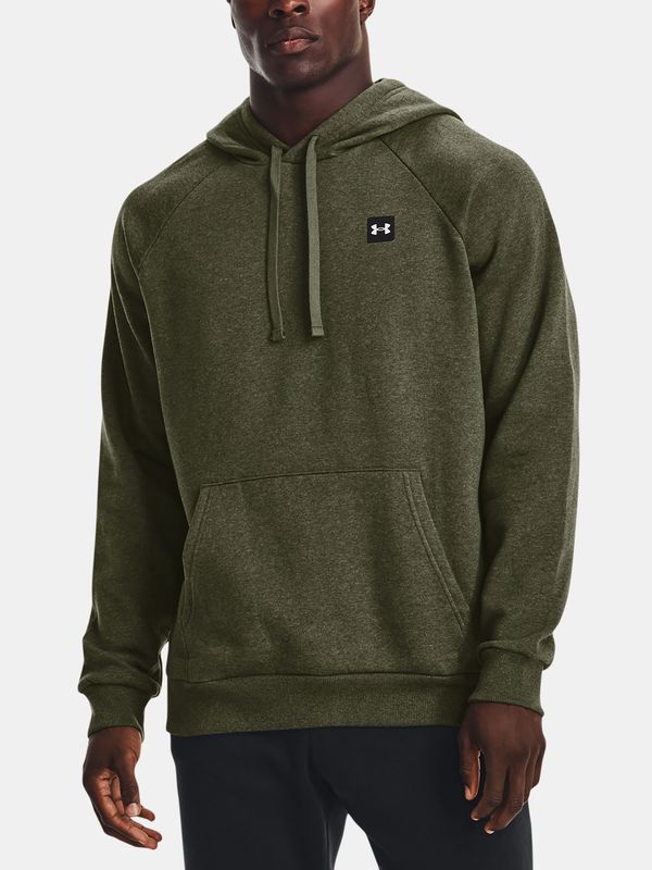 Under Armour Under Armour Sweatshirt UA Rival Fleece Hoodie-GRN - Mens