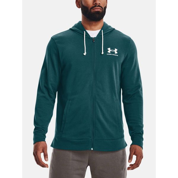 Under Armour Under Armour Sweatshirt UA Rival Terry LC FZ-GRN - Mens