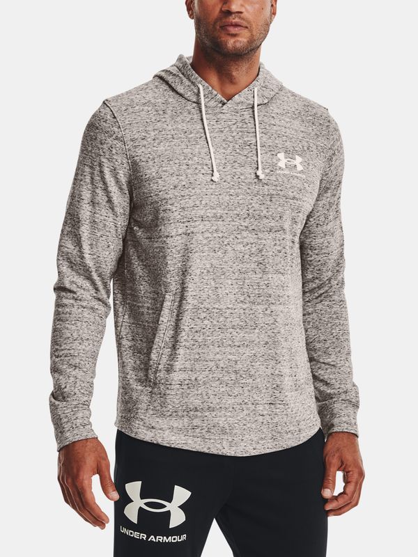 Under Armour Under Armour Sweatshirt UA RIVAL TERRY LC HD-WHT - Mens