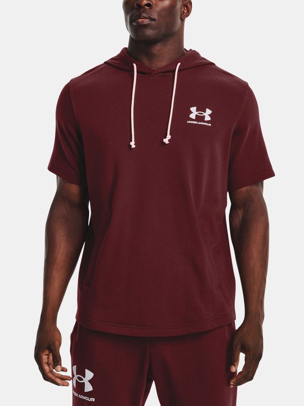 Under Armour Under Armour Sweatshirt UA Rival Terry LC SS HD-RED - Men