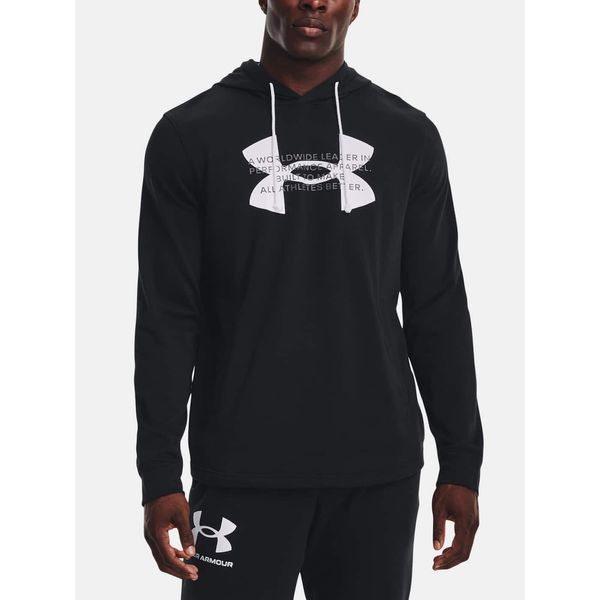 Under Armour Under Armour Sweatshirt UA Rival Terry Logo Hoodie-BLK - Mens