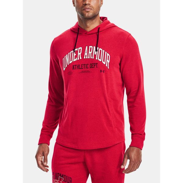 Under Armour Under Armour Sweatshirt UA Rival Try Athlc Dept HD-RED - Mens