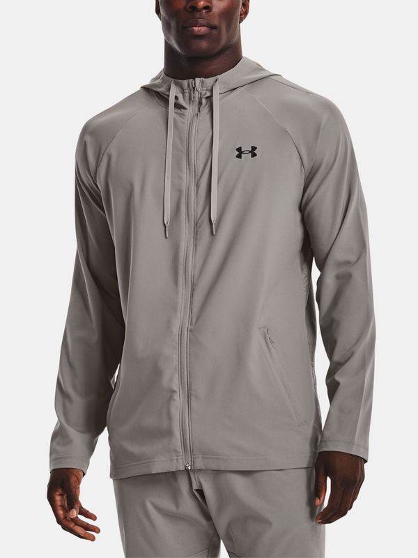 Under Armour Under Armour Sweatshirt UA Wvn Perforated Wndbreaker-GRY - Mens