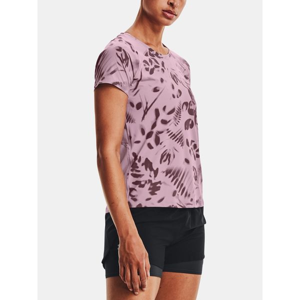 Under Armour Under Armour T-shirt Iso-Chill 200 Print SS-PNK - Women's