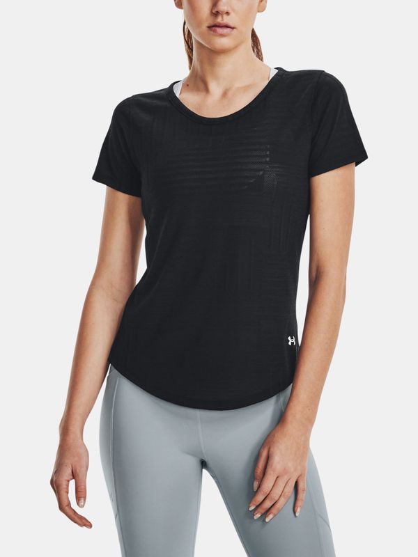 Under Armour Under Armour T-Shirt Streaker Deco Diamond SS-BLK - Women