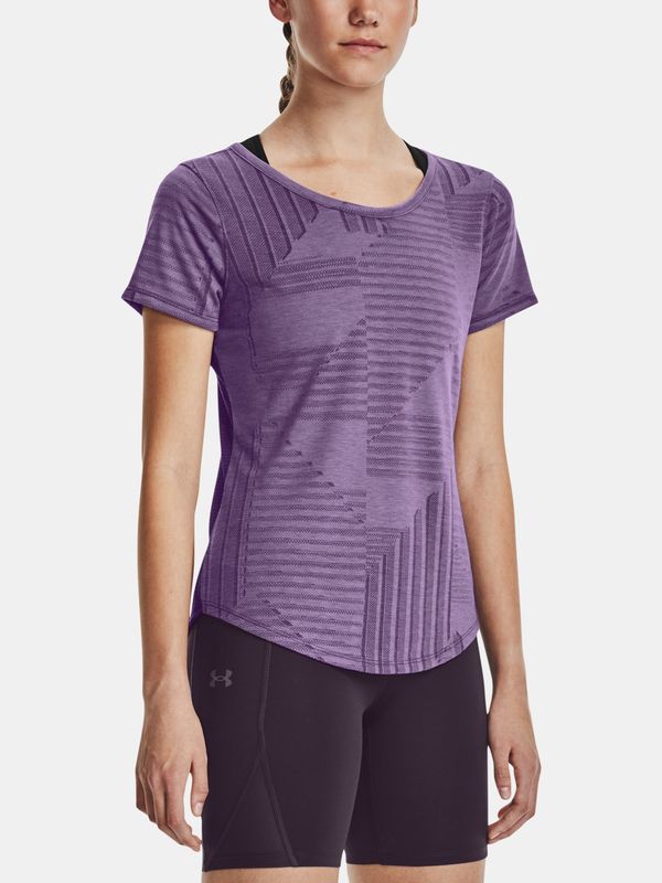 Under Armour Under Armour T-Shirt Streaker Deco Diamond SS-PPL - Women